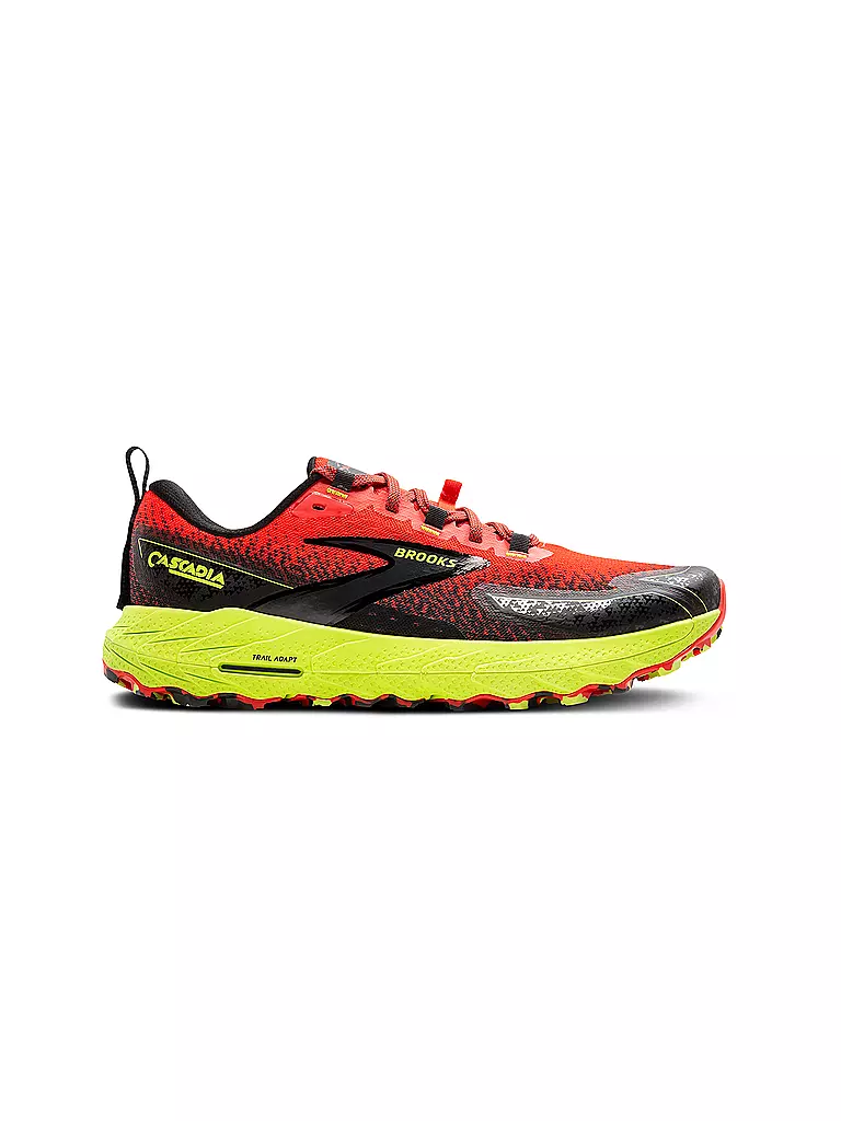 BROOKS Herren Traillaufschuhe Cascadia 18 rot